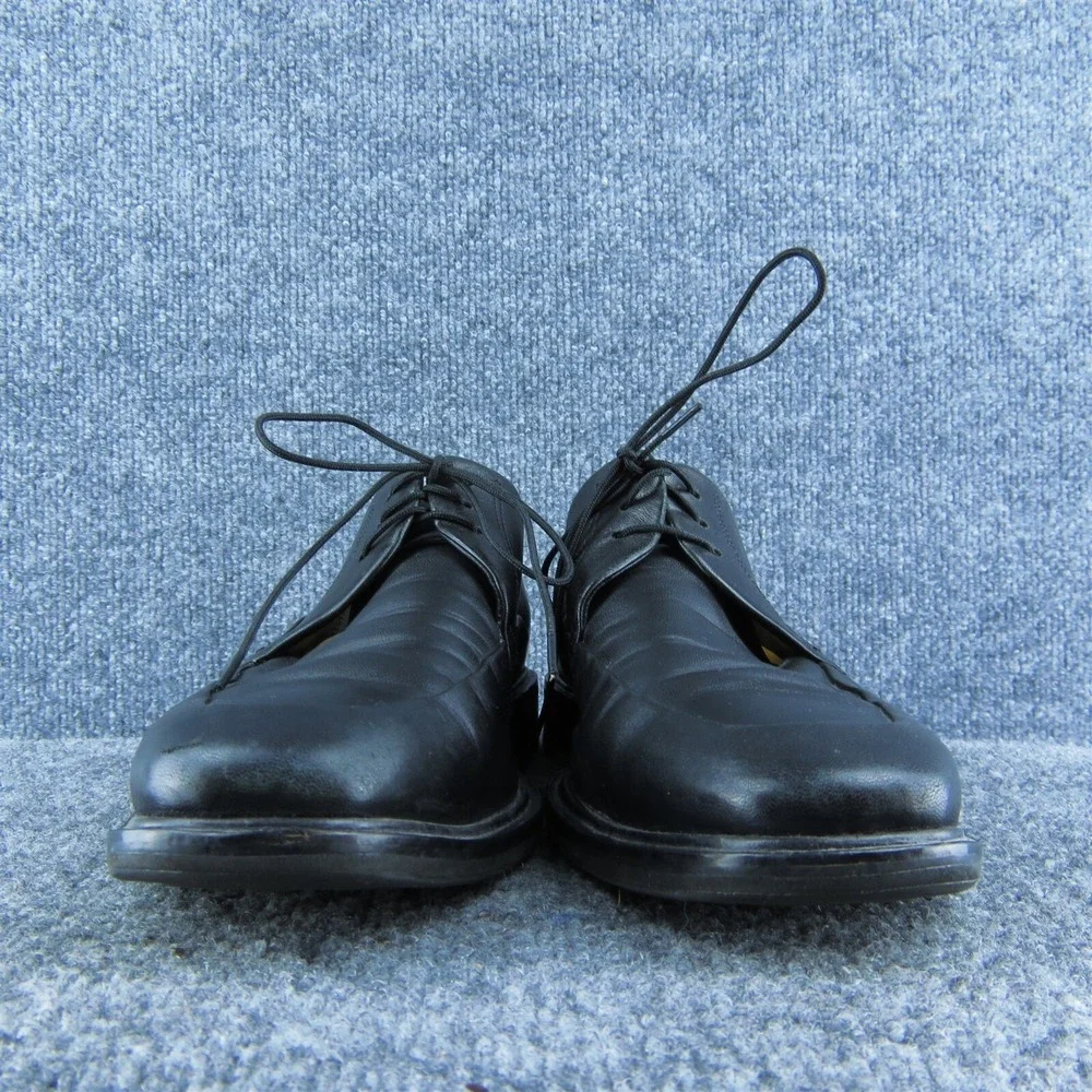 Cole Haan  Men Derby Oxfords Shoes‎ Black Leather Lace Up Size 8.5 Medium